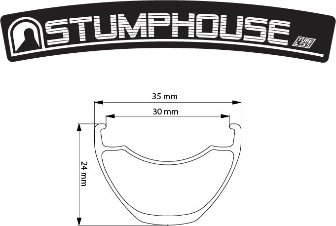 Stumphouse 27.5 Alloy MTB Wheelset