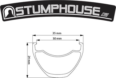 Stumphouse 29er Alloy MTB Wheelset